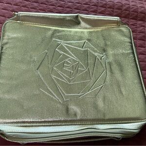 Lancome Gold Cosmetic Bag